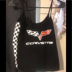 Corvette crop top